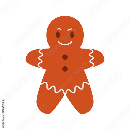 Gingerbread Man Illustration