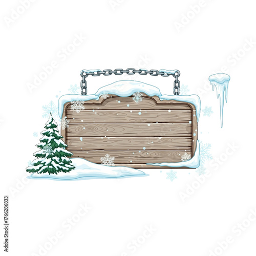 Board in winter 