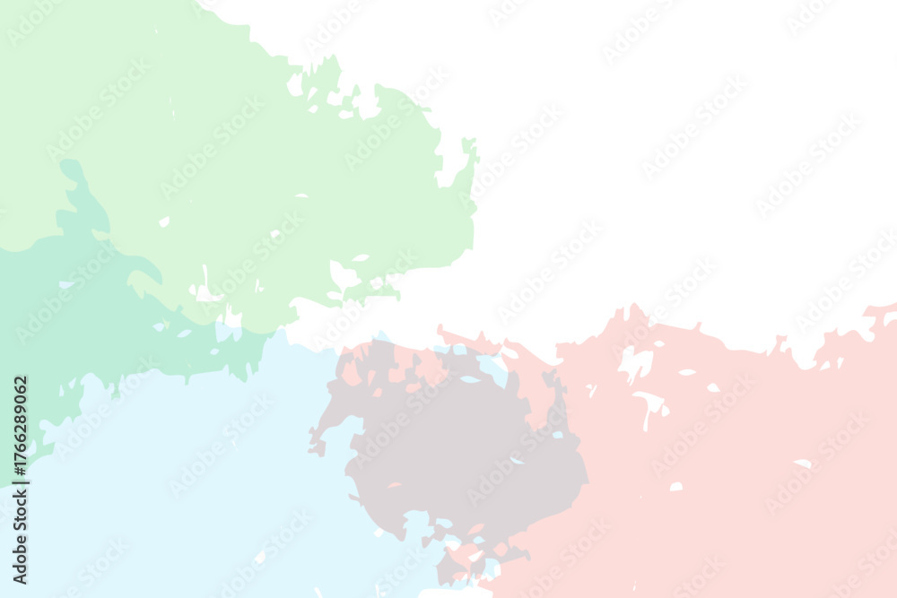 Fototapeta premium Layers of translucent pastel ink create depth and complexity. A sophisticated blend of color and texture. Vecter abstract background