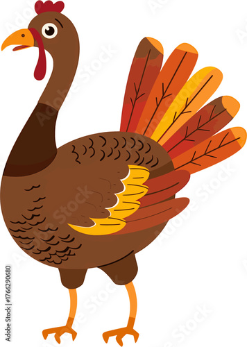 Turkey vector illustration
