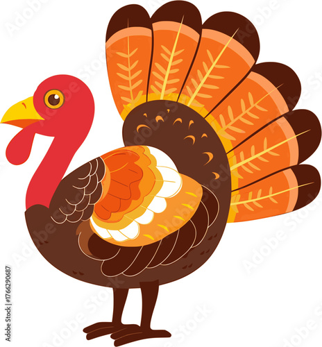 Turkey vector illustration