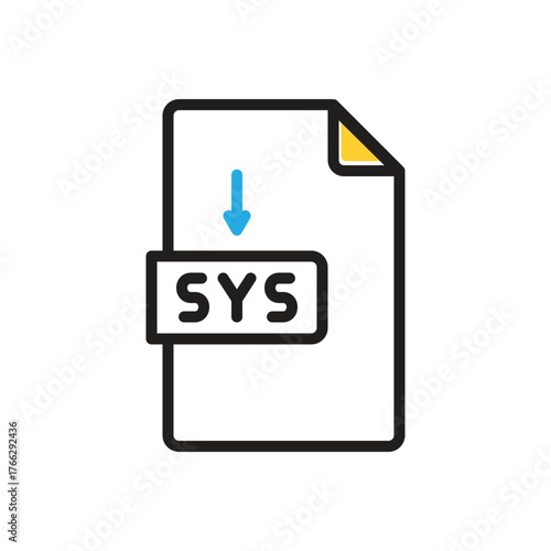 Multi color icon for sys document