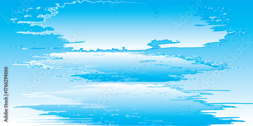 Beautiful clouds on the Sky at summer daytime. Free space