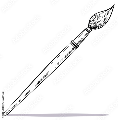 Classic Style Art Brush Painting Instrument Creative Supply Hand Drawn Sketch