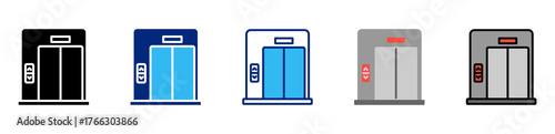 elevator multi style icon