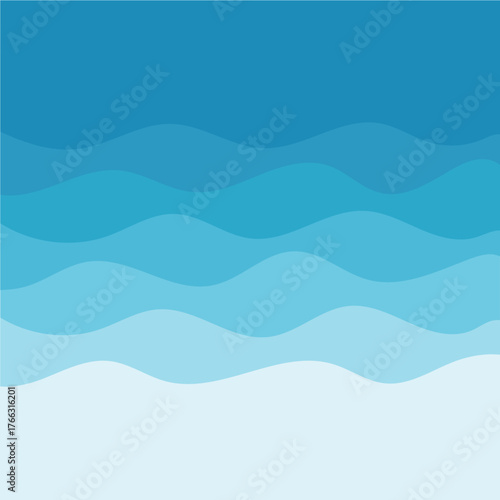 Water wave, Beautiful abstract sea background icon vector. tranquil designs, soothing visuals, and modern ocean theme symbol. vector illustration.