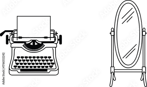 Black and white geometric textile rug pattern, abstract diamond design, ethnic tribal style, modern home decor, seamless background, cad drawing flat vector illustration