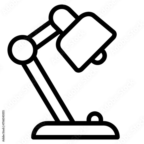 desk lamp icon