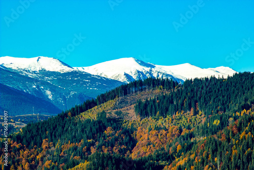 mountain landscape in the mountains