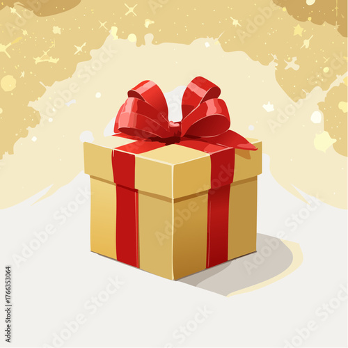 Luxury Golden Background Holiday Illustration