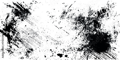 Modern black and white grunge background blending abstract organic veins, flowing mineral patterns.
