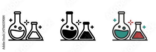 Laboratory Flask is used in experiments, symbolizing science, discovery, and practical learning in education.