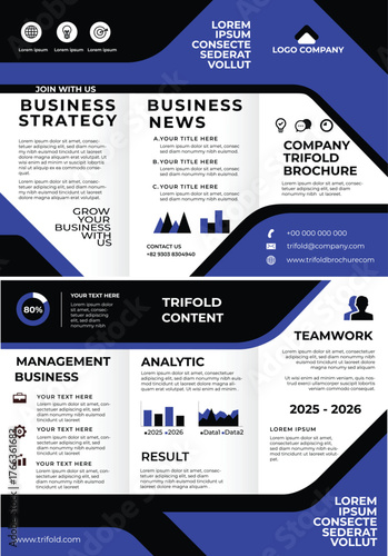 A modern and professional brochure template for educational institutions and business organizations. Fully editable, print-ready design perfect for promotions, admissions, courses, and corporate event