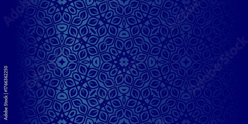 abstract blue background, abstract background with floral elements