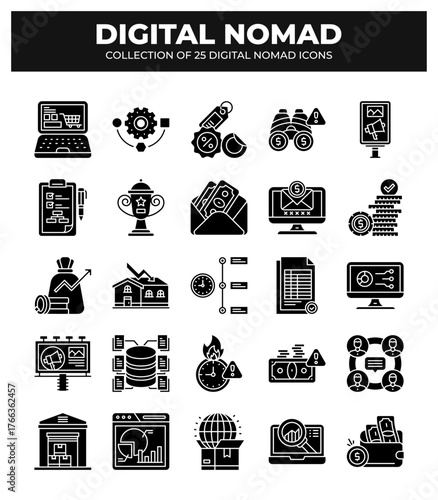 Digital Nomad Icons: Ultimate Guide to Remote Work and Online Business