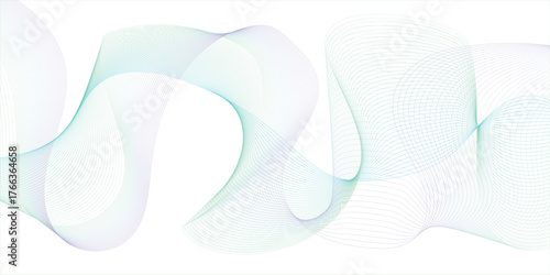 Abstract. Digital frequency track equalizer. Stylized line art background. lines created using blend tool. Vector eps10