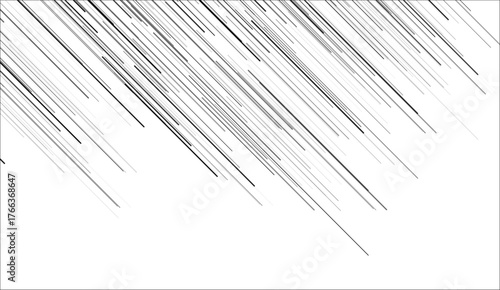 Speed line effect stock illustration
