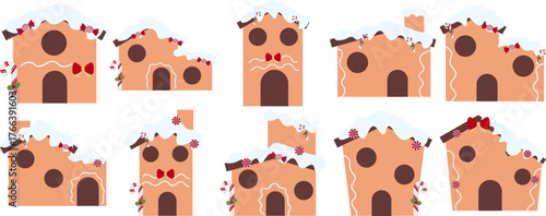 Gingerbread House Cookie