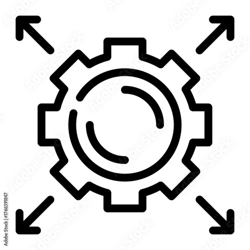 process distribution icon
