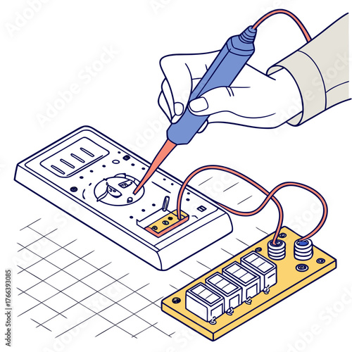 Electronic circuit troubleshooting