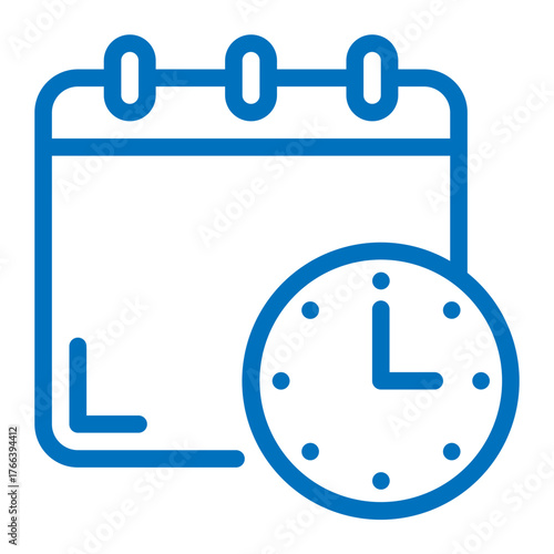 calendar and clock icon