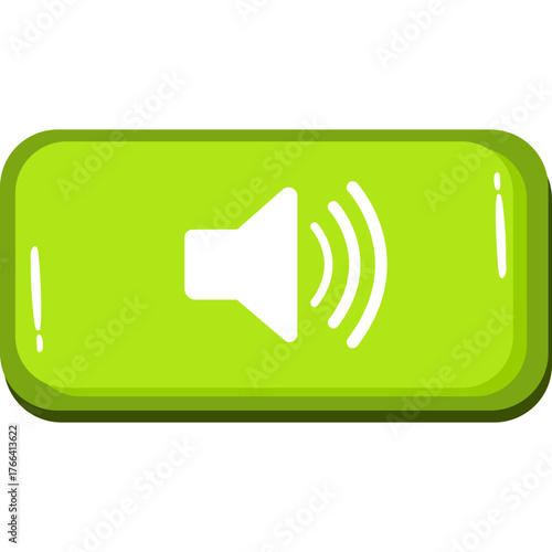 Cartoon Button Icon