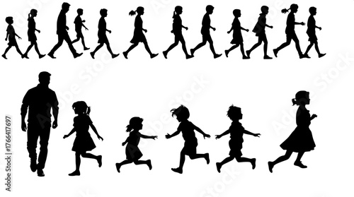 Togetherness in Simplicity

A group of silhouetted figures—one adult and several children—standing in a loose circle formation. Some children are gesturing or interacting with each other, while the ad