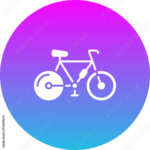 Bicycling Icon