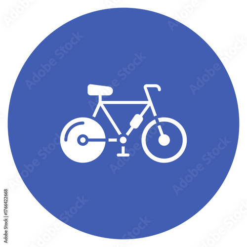 Bicycling Icon