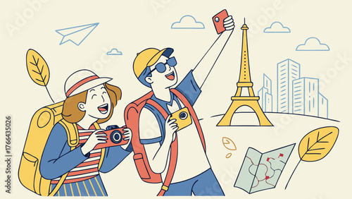 travel and vacation icons