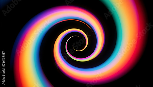 Modern abstract blue and purple circles background, abstract technology background