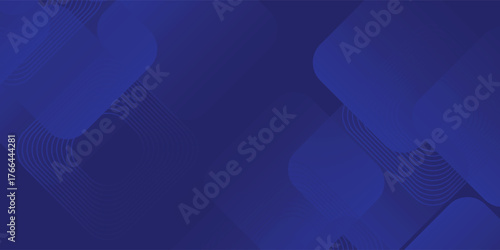 Abstract blue background. Modern simple blue geometric design. Minimal shapes. Elegant Suit for booklet, brochure, banner, poster, website, flyer, cover, corporate, backdrop. Vector illustration