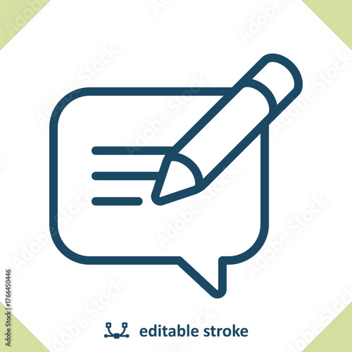 Write Message Icon