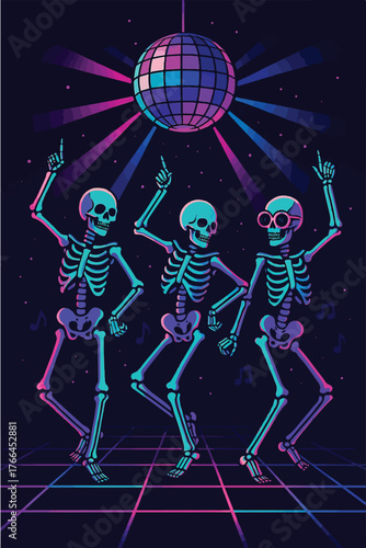 sekelton are dancing