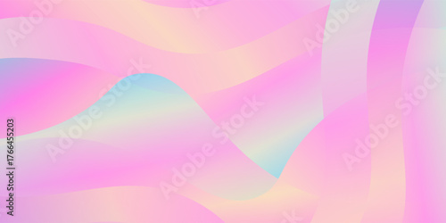 Modern soft and dreamy pastel gradient with smooth transitions between colors, creating a serene and calming visual abstract modern