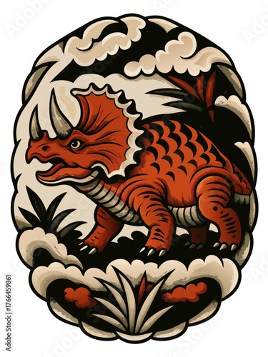 disegno per tattoo di un drago cinese 05