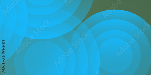 Dark blue abstract background with glowing curve. Shiny blue gradient geometric vector modern art