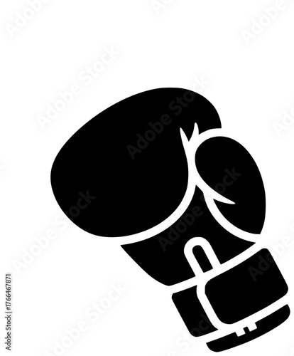 boxing illustration sport silhouette fight logo training icon competition outline power ring fitness boxer gym athlete fighter punch strength shape knockout vector graphic background
