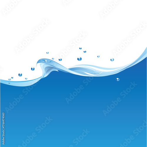 Make a Professional Water Wave Vector Art