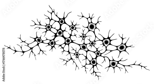  Abstract Cellular Network for Biology and Biomedical Science Applications_transparent.svg