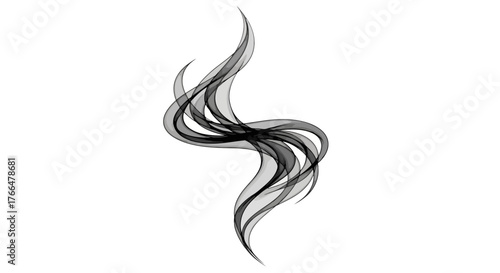Artistic Swirling Smoke Trail for Conceptual and Atmospheric Design Elements_transparent.svg