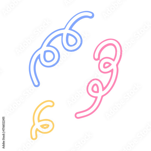 Playful Hand-Drawn Decorative Shapes 