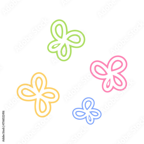 Playful Hand-Drawn Decorative Shapes 