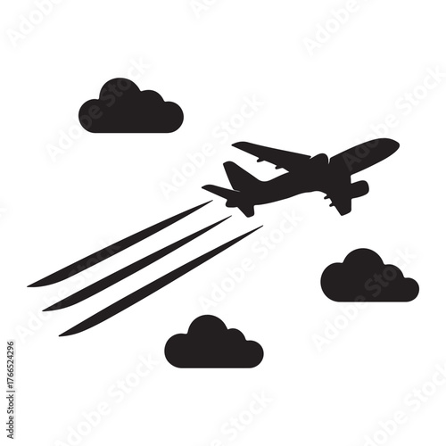 vector illustration of clouds
