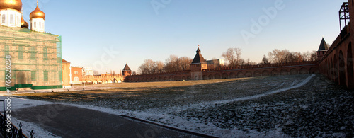 Panorama of the Tula Kremlin in Tula, Russia
