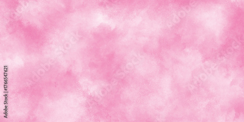 Abstract magenta shades aquarelle illustration. gradient pink texture background, Hand drawn flower illustration for Valentines Day. Brush stroked painting. Modern Pink Watercolor Grunge.