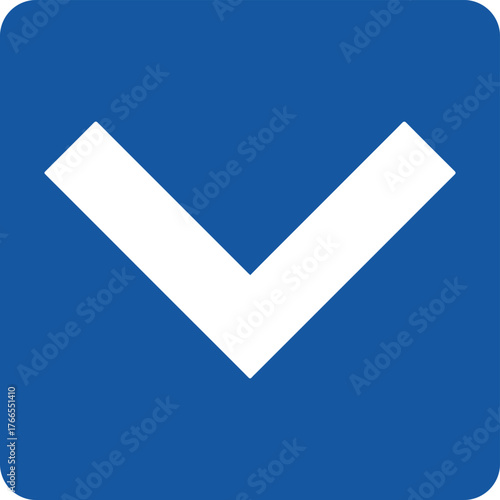 A sign warning that there is an obstacle ahead (intersection ahead) or a sign requiring you to keep left or right.