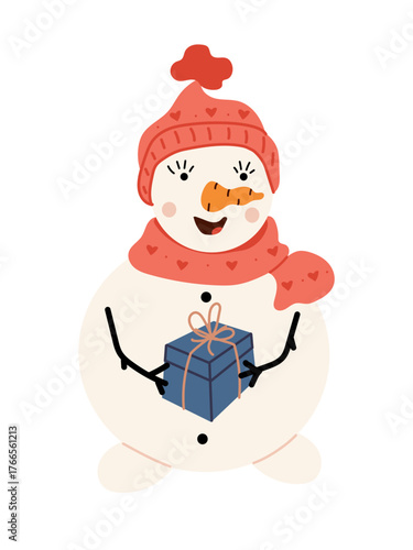 Collection of Santa Claus figures demonstrating modern and traditional activities: using virtual reality, delivering by drone, carrying a Christmas tree, riding a scooter, holding a gift. 