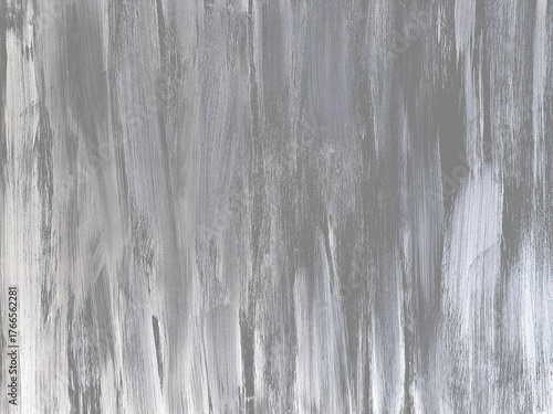 Dirt and Scratches of Acrylic Paint on Wooden Gray Wall, Suitable for Color Cast and Overlay.