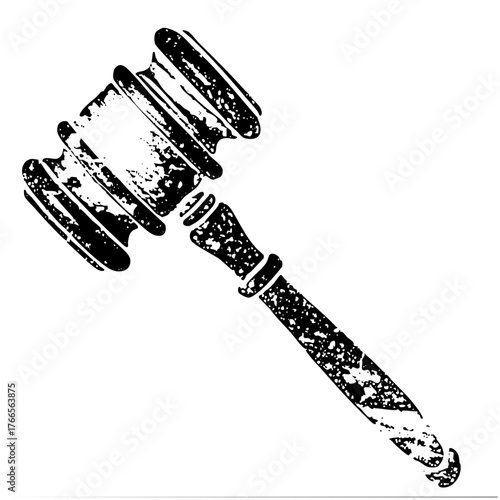 Gavel Strikes Justice in Legal Proceedings